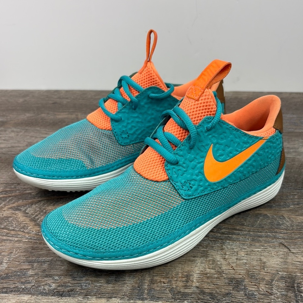 Nike Solarsoft Moccasin Sneakers 555301-362 Size 5